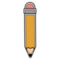 Isolated pencil icon