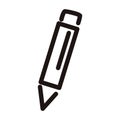 Isolated pencil sketch icon Vector