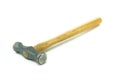 Isolated photo of a small hammer