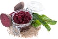 Isolated pickled Beetrot Royalty Free Stock Photo