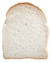 Isolated Piece Of Sliced White Bread