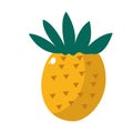 Isolated pineapple icon Royalty Free Stock Photo