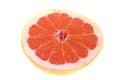 Isolated Pink Grapefruit Royalty Free Stock Photo