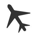 Isolated plane icon vector illustration