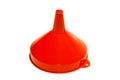 Isolated Plastic Funnel