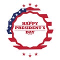 President day label