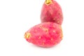 Isolated Prickly Pears On Plate Royalty Free Stock Photo