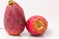 Isolated Prickly Pears On Plate Royalty Free Stock Photo