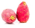 Isolated Prickly Pears On Plate Royalty Free Stock Photo