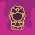 ISolated princess icon Royalty icon Vector