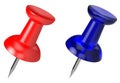 Isolated pushpin Royalty Free Stock Photo