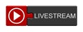 Puzzle Button: Livestream Royalty Free Stock Photo