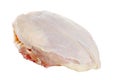 Isolated raw chicken breast Royalty Free Stock Photo