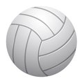 Isolated realistic volleyball ball