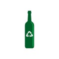 Isolated recyclable icon