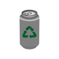 Isolated recyclable icon