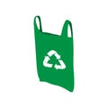 Isolated recyclable icon