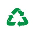 Isolated recyclable icon