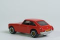 isolated red sport vintage toy car Royalty Free Stock Photo