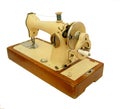 Isolated retro sweing machine