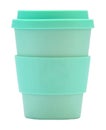 Isolated Reusable Coffee Cup
