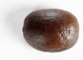 Isolated roasted coffee bean