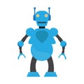 Isolated robot toy - Vector