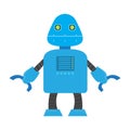 Isolated robot toy - Vector