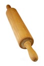Isolated rolling pin Royalty Free Stock Photo
