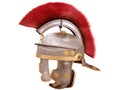 Isolated Roman Helmet Royalty Free Stock Photo