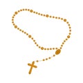 Rosary beads icon