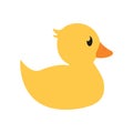 Isolated rubber duck icon Royalty Free Stock Photo