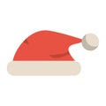 Isolated santas hat of Christmas season design Royalty Free Stock Photo