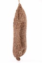 Isolated sausage Royalty Free Stock Photo