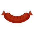Isolated sausage icon image Royalty Free Stock Photo