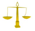 Isolated Scales of Justice