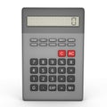 An isolated scientific calculator - a 3d image