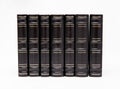 Isolated seven volumes black books.