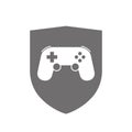 Isolated shield with a game pad