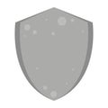 Isolated shield image