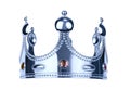 Silwer king crown