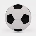 Isolated soccer ball