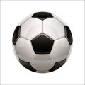 Isolated soccer ball icon. European football