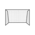 Isolated soccer net icon