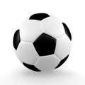 Isolated Soccerball Royalty Free Stock Photo