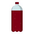 Isolated soda bottle icon