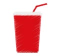 Isolated soda drink design Royalty Free Stock Photo