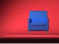 Isolated sofa Royalty Free Stock Photo