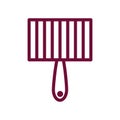 Isolated spatula line style icon vector design