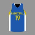 Isolated sport uniform Royalty Free Stock Photo